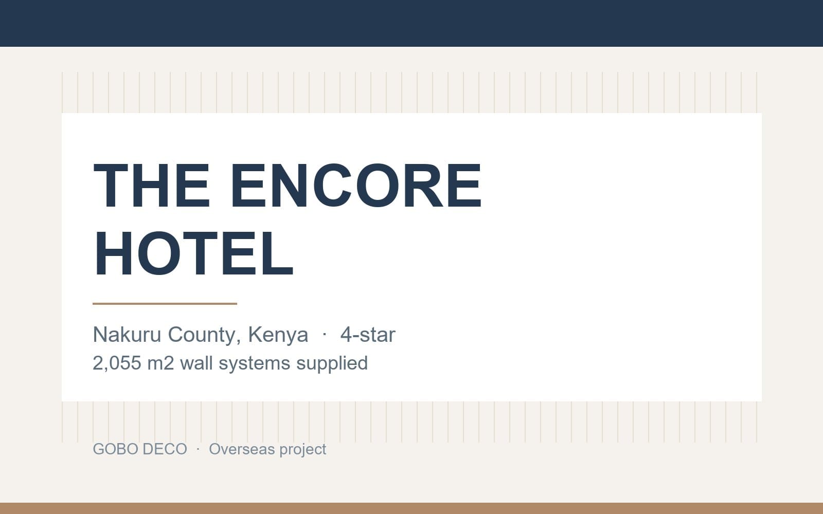 The Encore Hotel, Nakuru